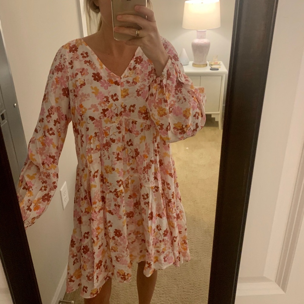 H&m floral dress with tags